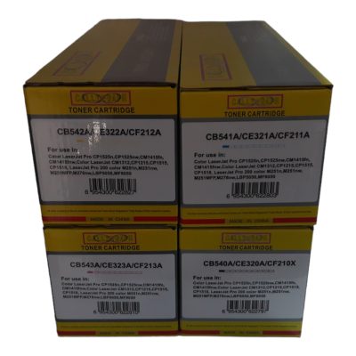 Calligraph HP Cb540A Ce320A Cf210X Toner Seti 4 Renk
